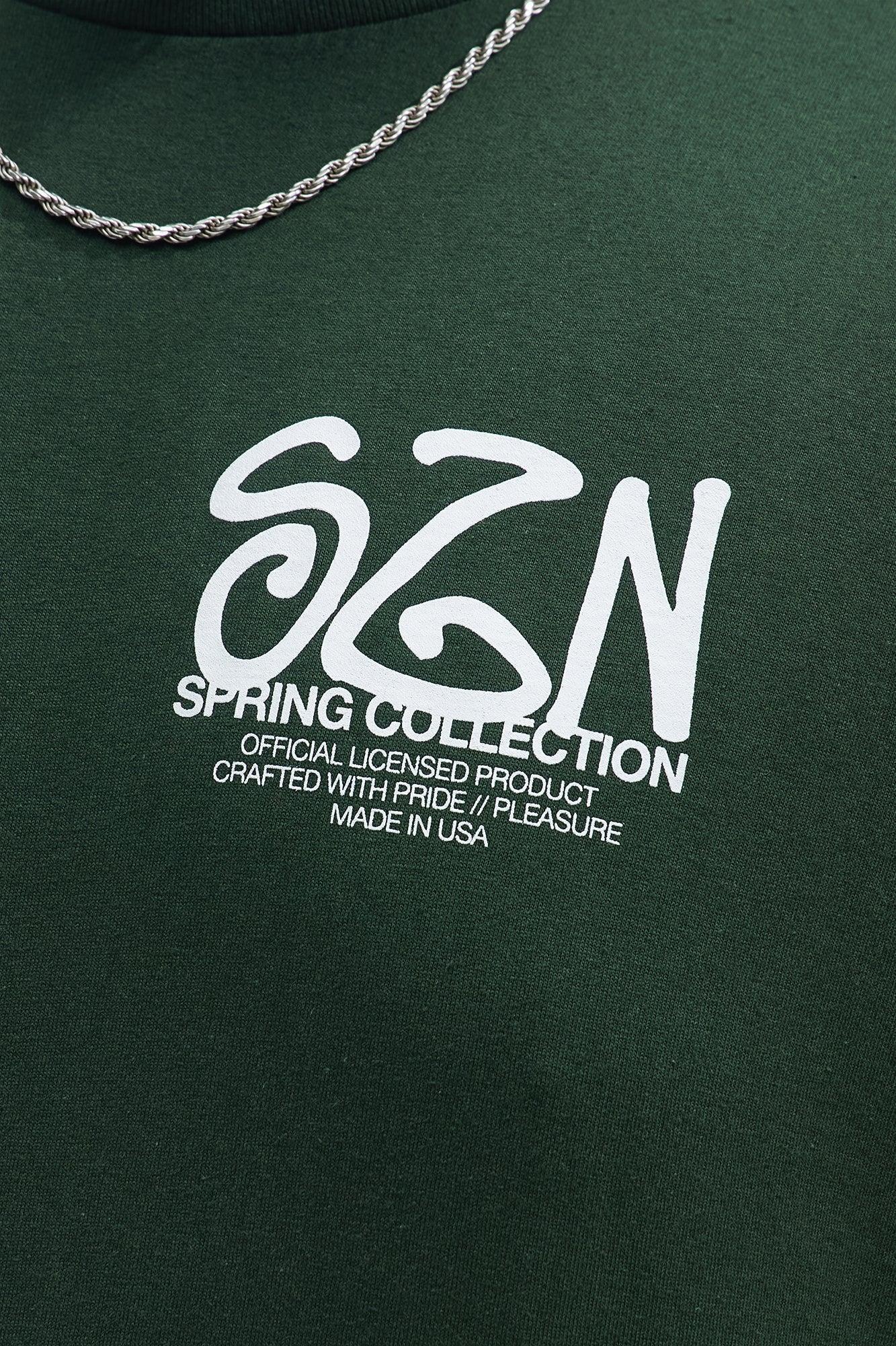 SZN Spring Short Sleeve Tee - Green Product Image
