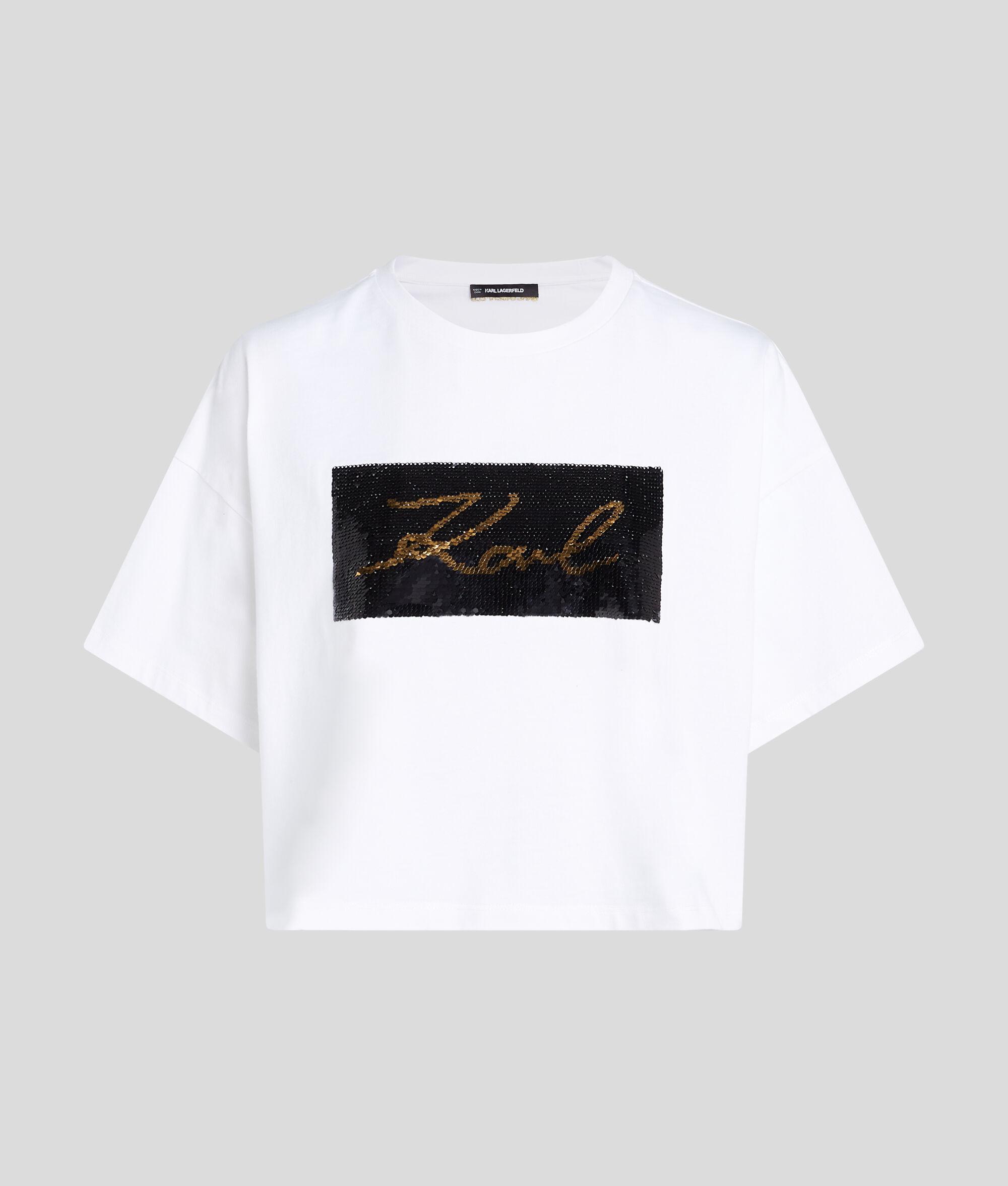 REVERSIBLE SEQUINS T-SHIRT Product Image