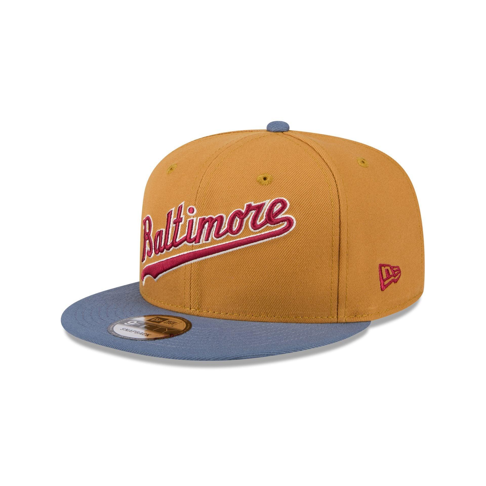 Baltimore Orioles Panama Tan 9FIFTY Snapback Hat Male Product Image