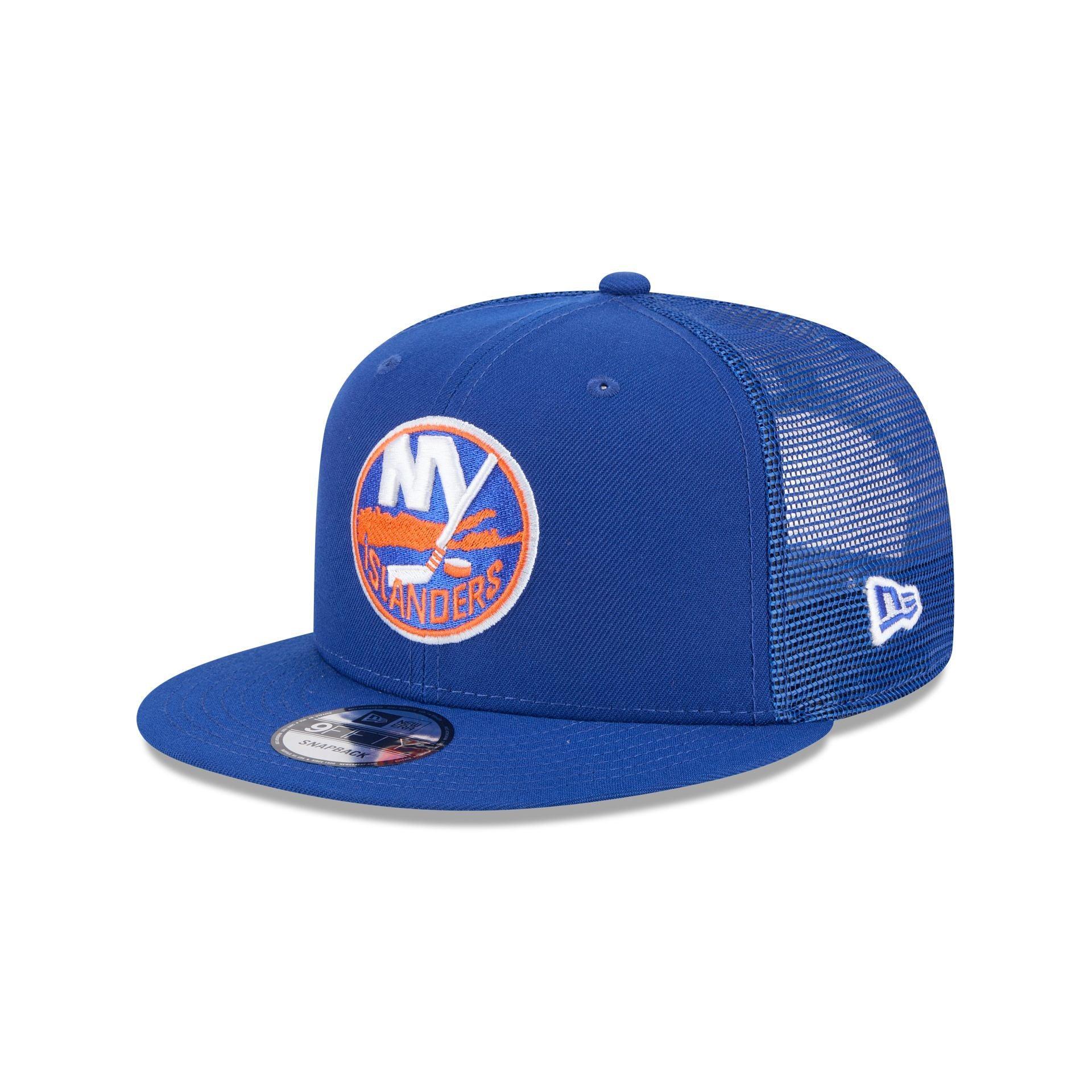 New York Islanders Team Tag 9FIFTY Trucker Hat Male Product Image