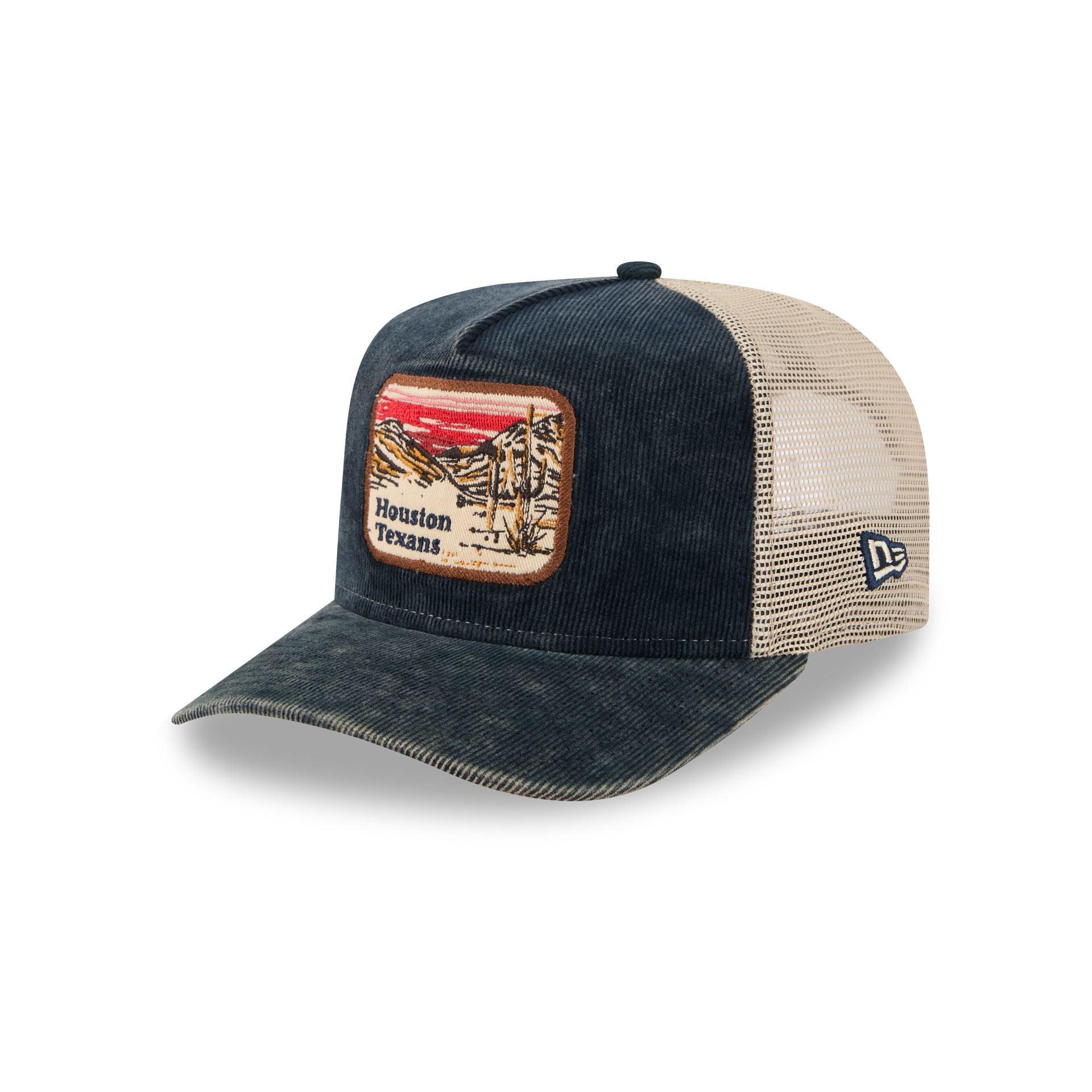 Tampa Bay Rays Vintage Landscape 9FIFTY A-Frame Trucker Hat Male Product Image