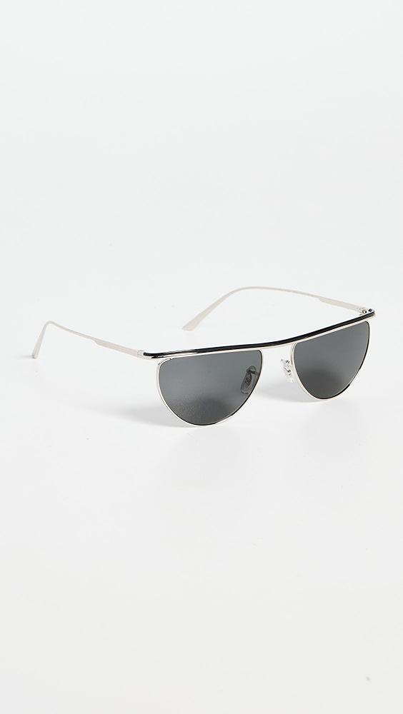 Oliver Peoples Eyewear Oliver Peoples x Khaite Round Sunglasses | Shopbop Product Image