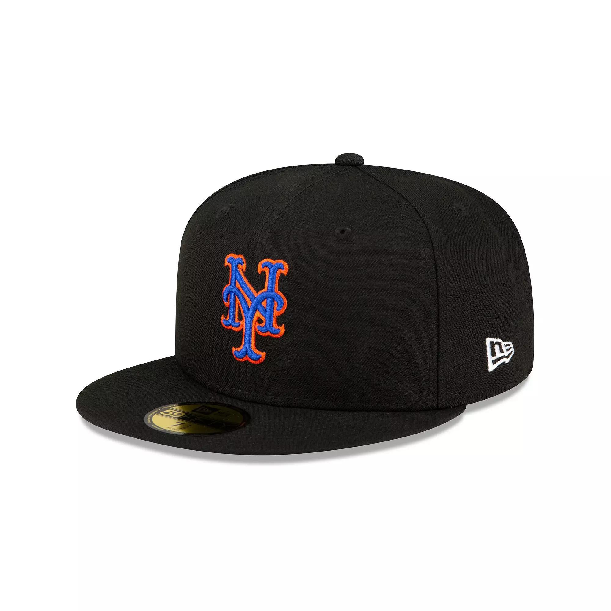 Men's New Era  Black New York Mets Authentic Collection Alternate On-Field 59FIFTY Fitted Hat, Size: 8 Product Image