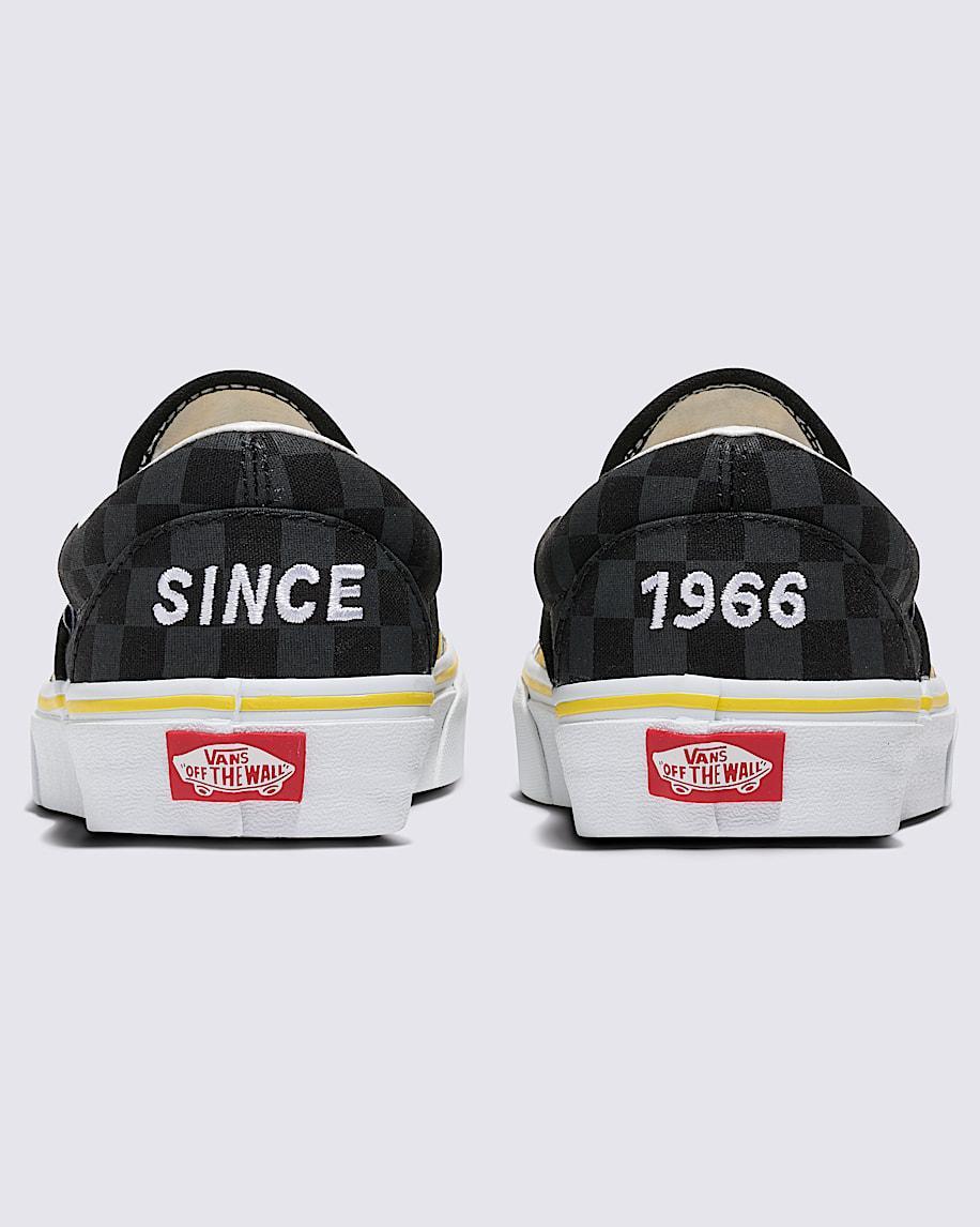 Customs Classic Slip-On Checkerboard Shoe in Customs| Vans US Product Image