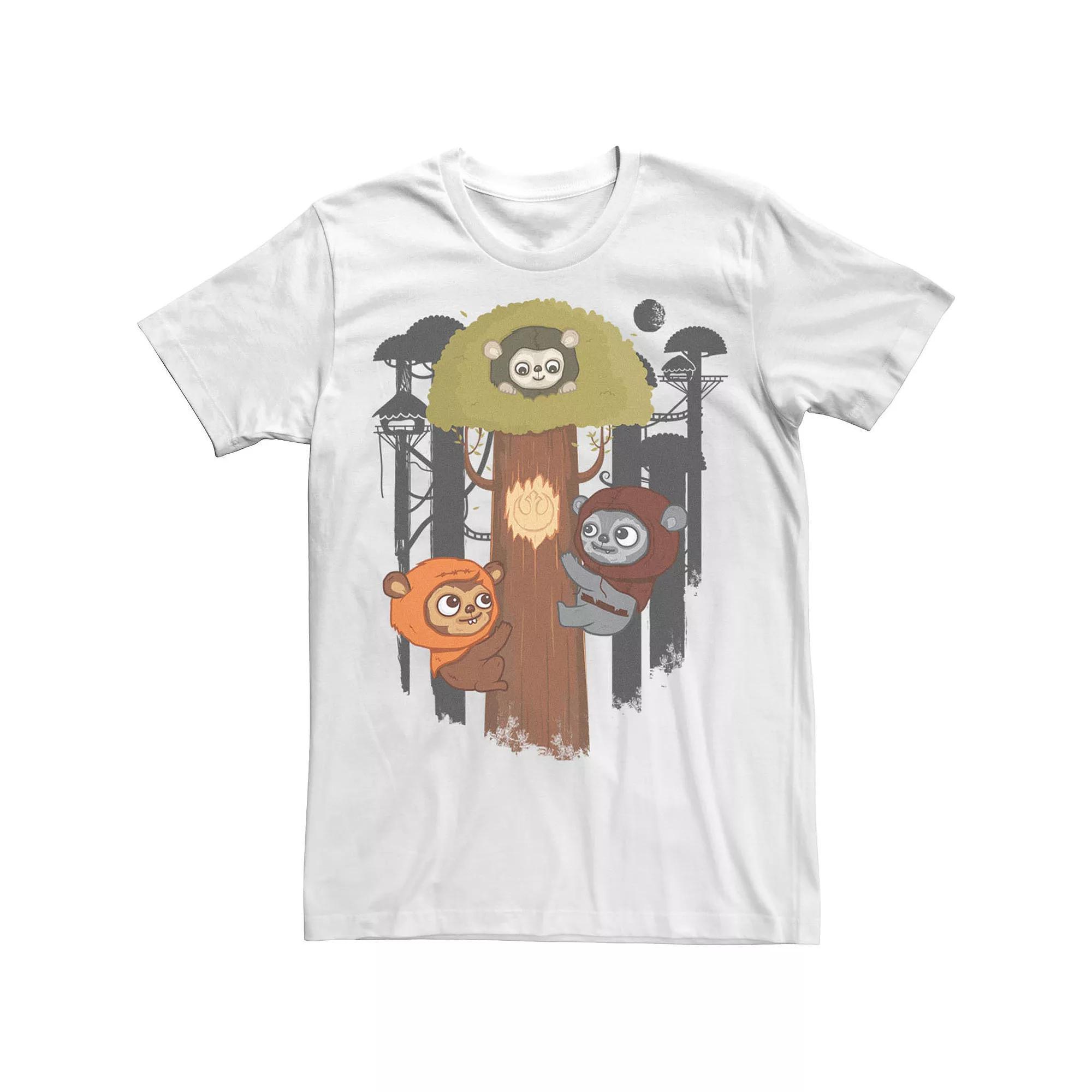 Men's Star Wars Rebel Ewoks Pop Tee,  Product Image