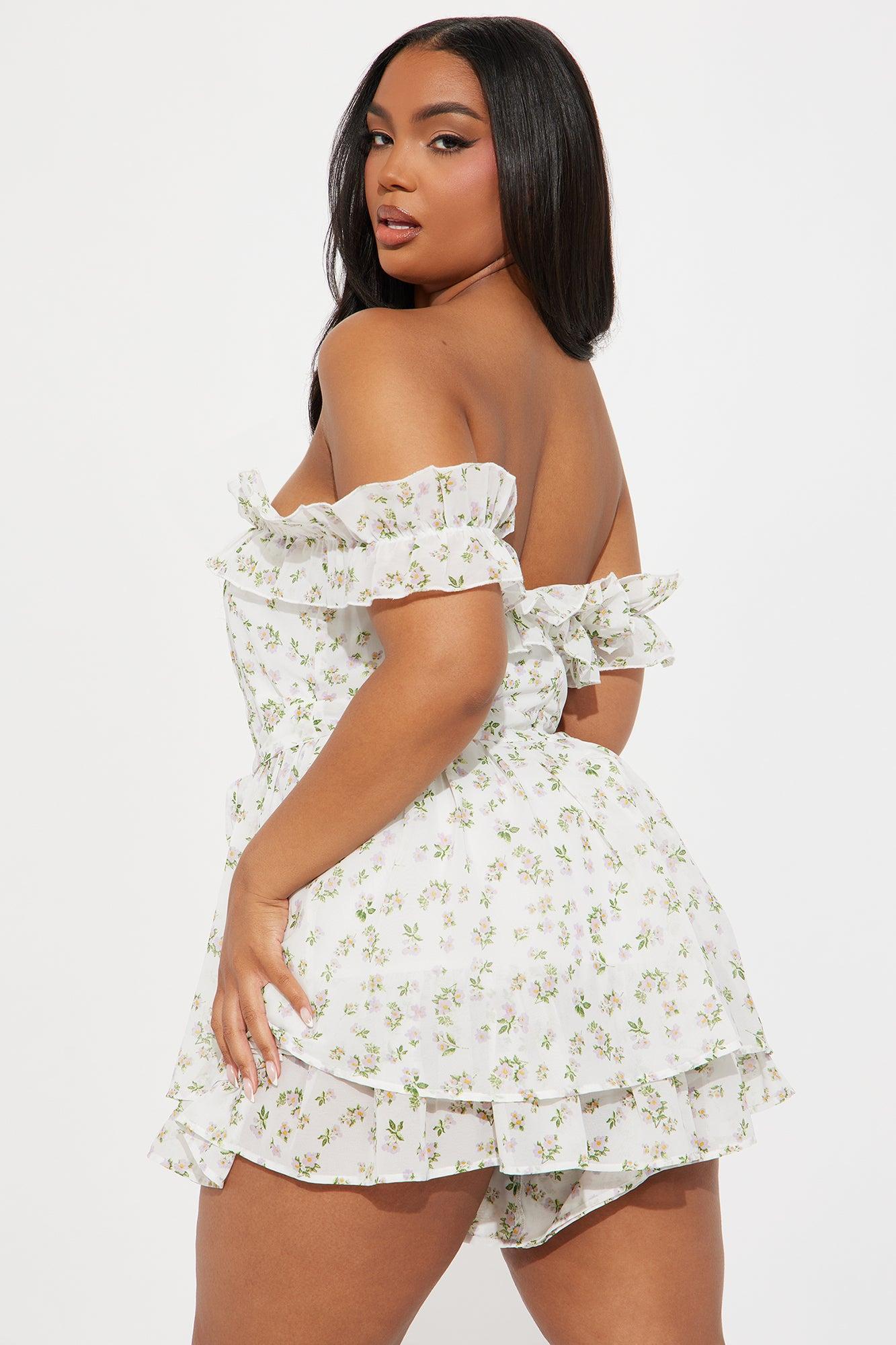 Gracie Romper - Ivory/combo Product Image