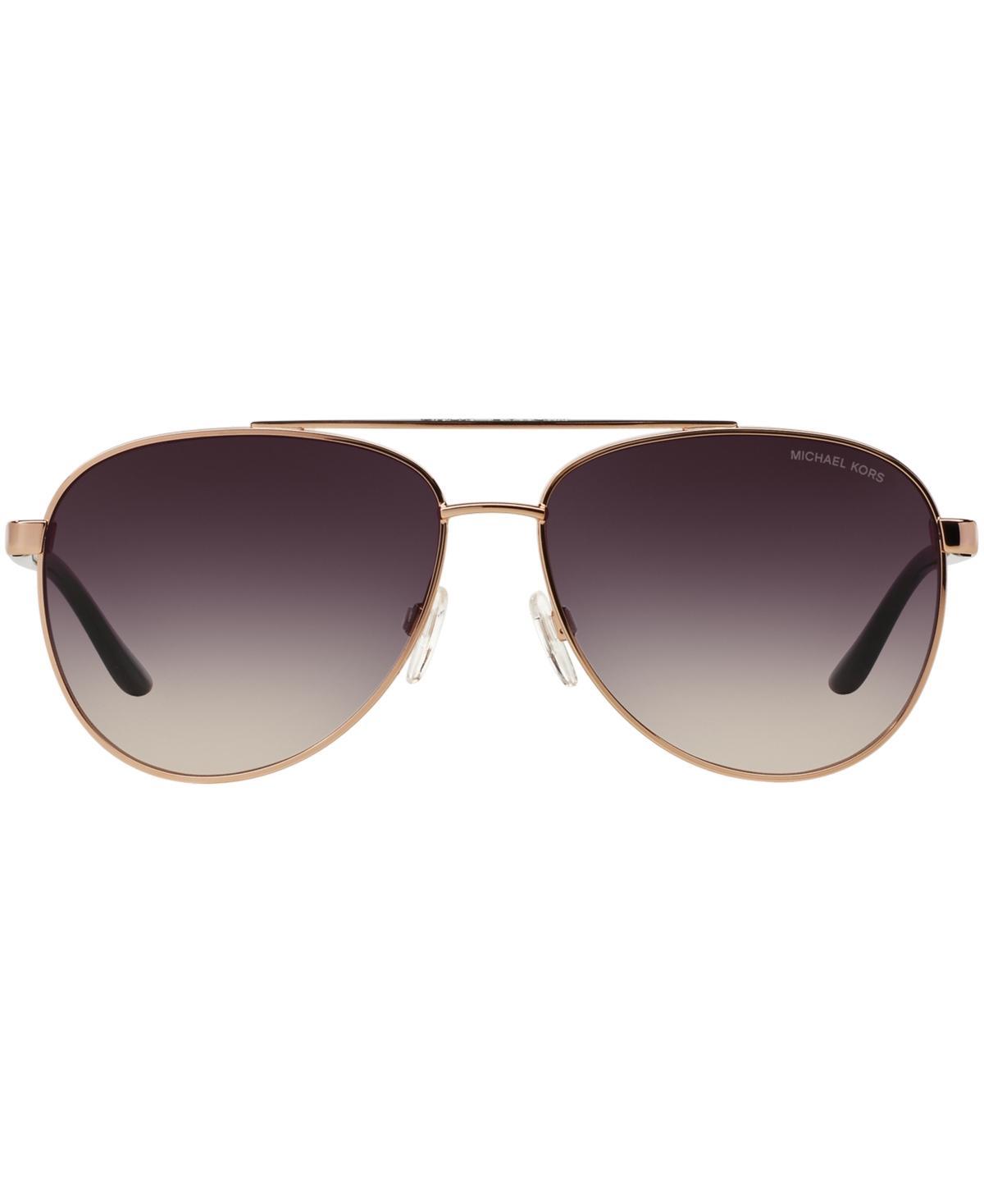 Michael Kors Womens Hvar Aviator Sunglasses Product Image