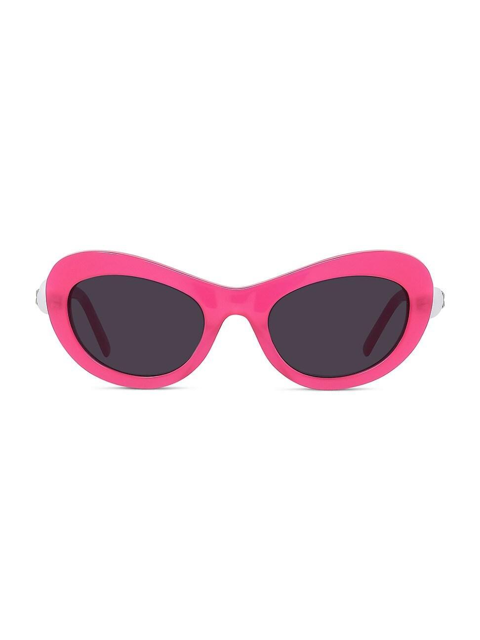 Womens Pearl Oval 51MM Sunglasses Product Image