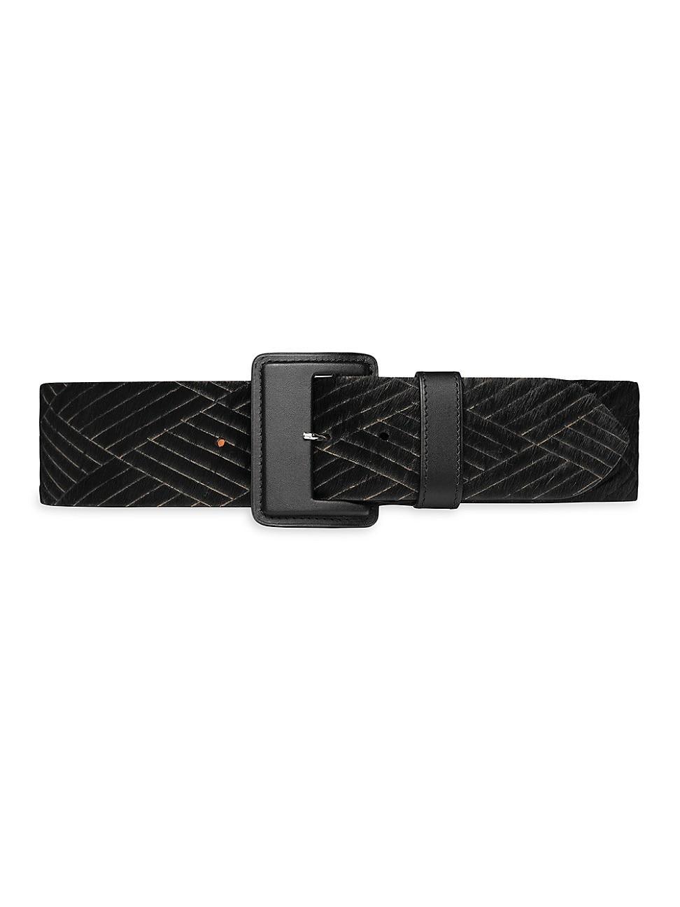 Womens La Merveilleuse 60MM Leather Belt Product Image