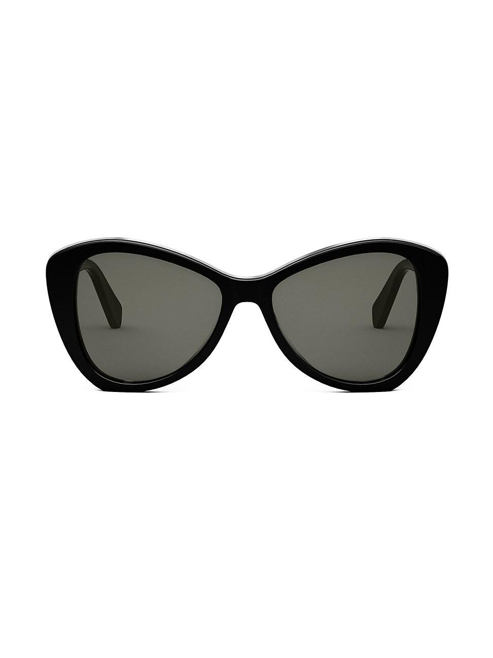 Celine Thin Butterfly Sunglasses, 55mm Product Image