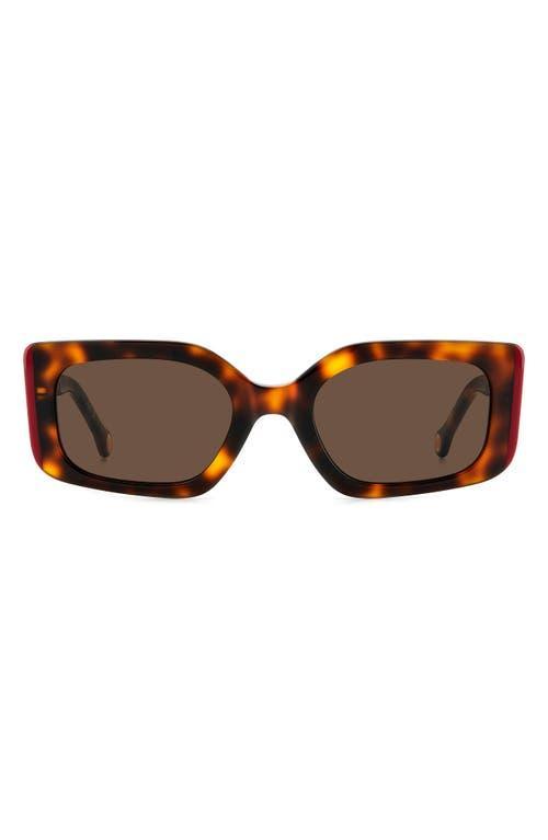 Contrasting Acetate Rectangle Sunglasses Product Image