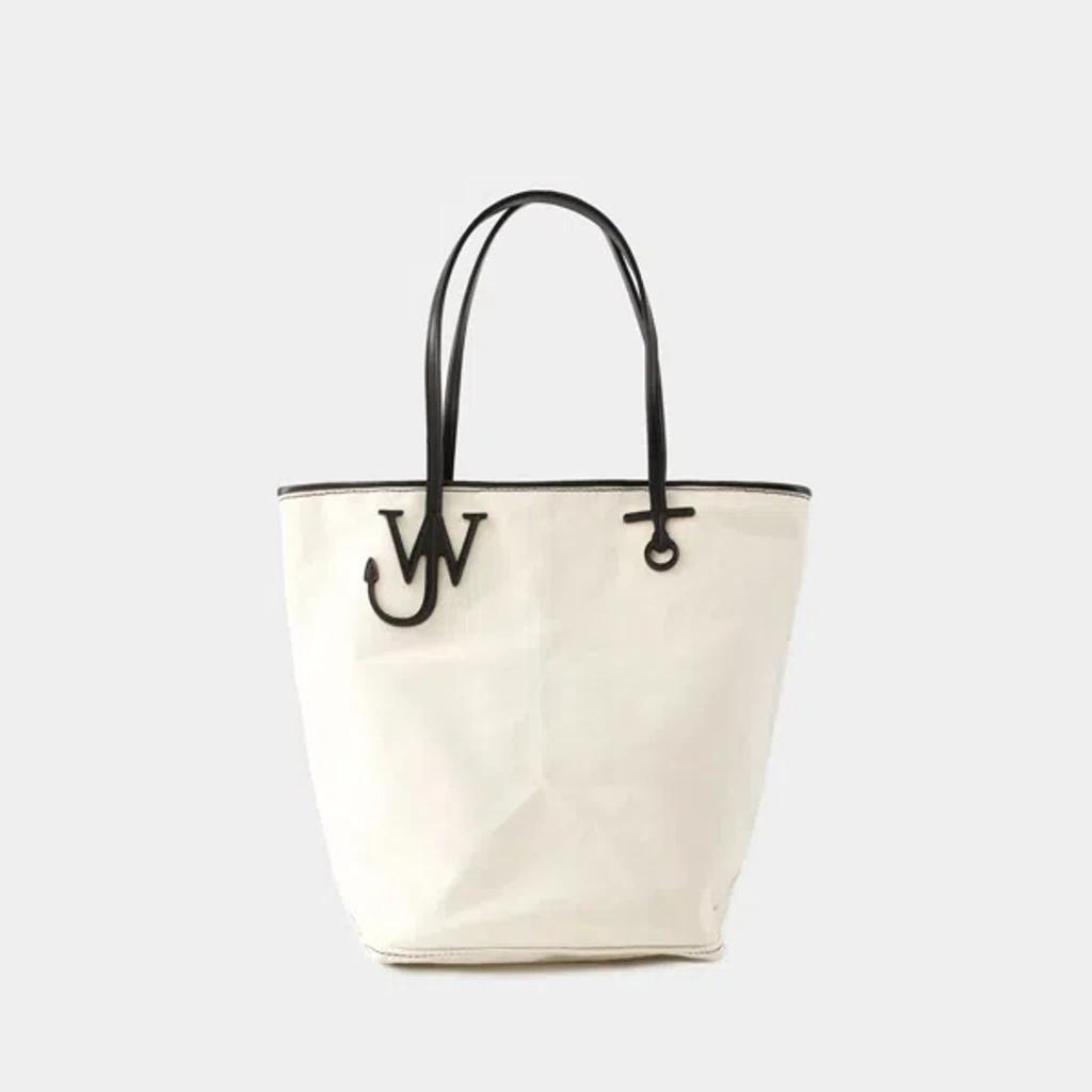 JW ANDERSON Anchor Tall Tote Handbag In Beige Product Image