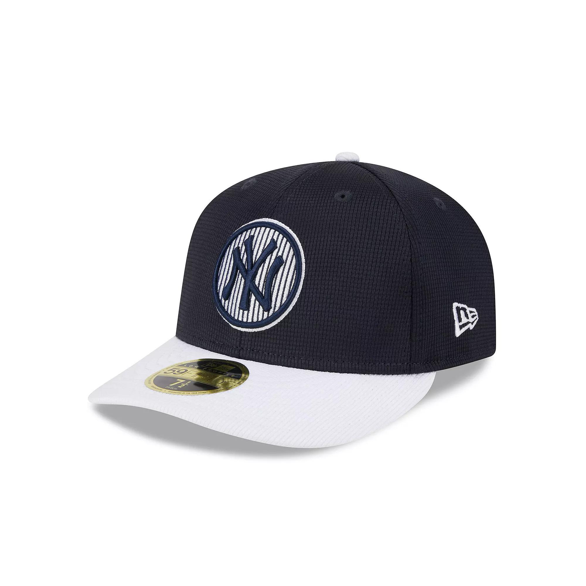 Men's New Era Navy New York Yankees 2024 Batting Practice Low Profile 59FIFTY Fitted Hat,  Product Image