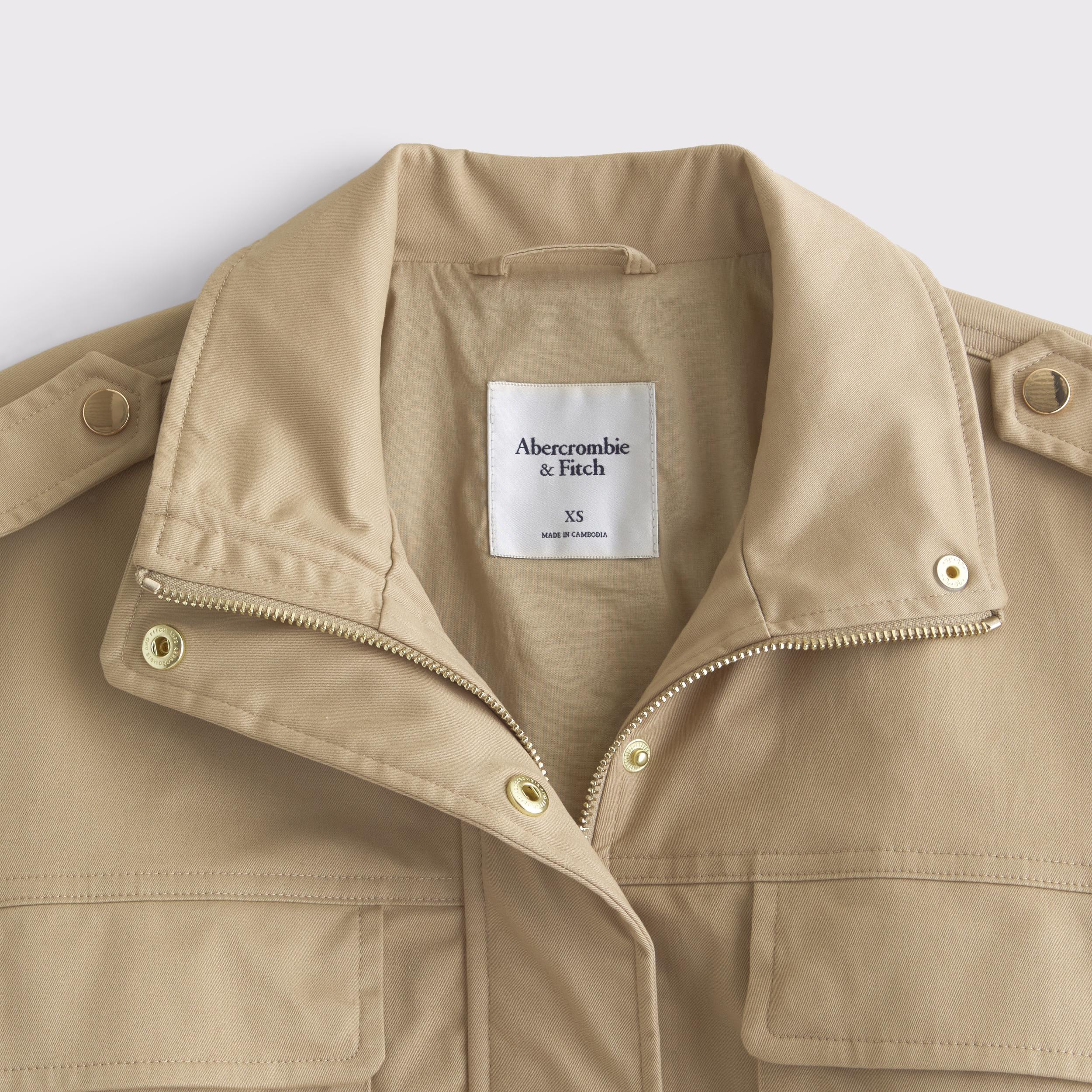 Lightweight Cinched Utility Jacket Product Image
