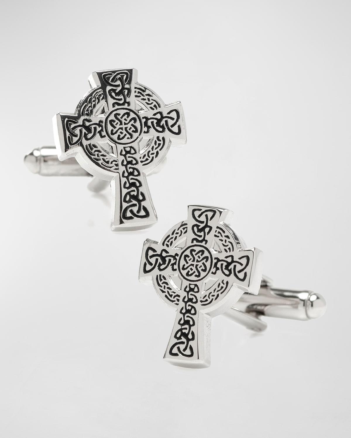 Mens Celtic Cross Cufflinks Product Image