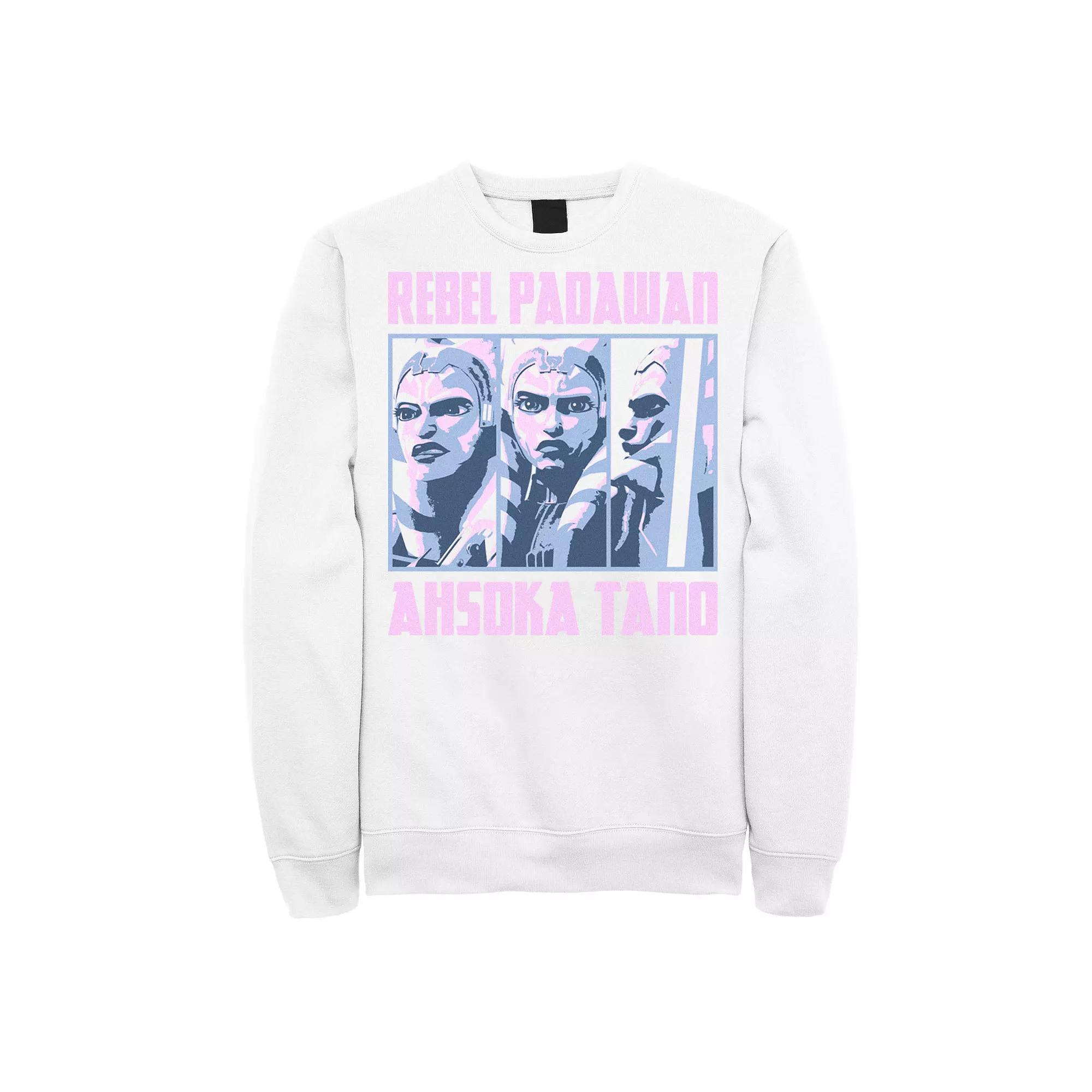 Men's Star Wars: The Clone Wars Ahsoka Tano Rebel Padawan Panels Sweatshirt,  Product Image
