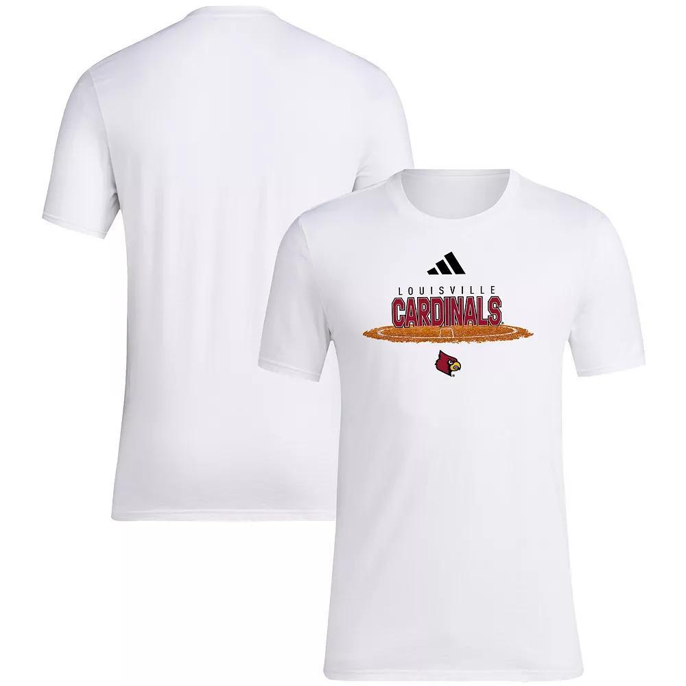 Men's adidas White Nebraska Huskers Softball Pitcher's Circle T-Shirt,  Product Image