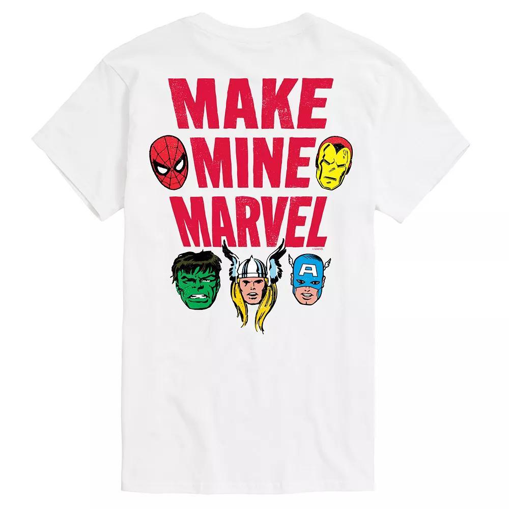 Big & Tall Marvel Make Mine Marvel Vintage Graphic Tee, Men's,  Product Image