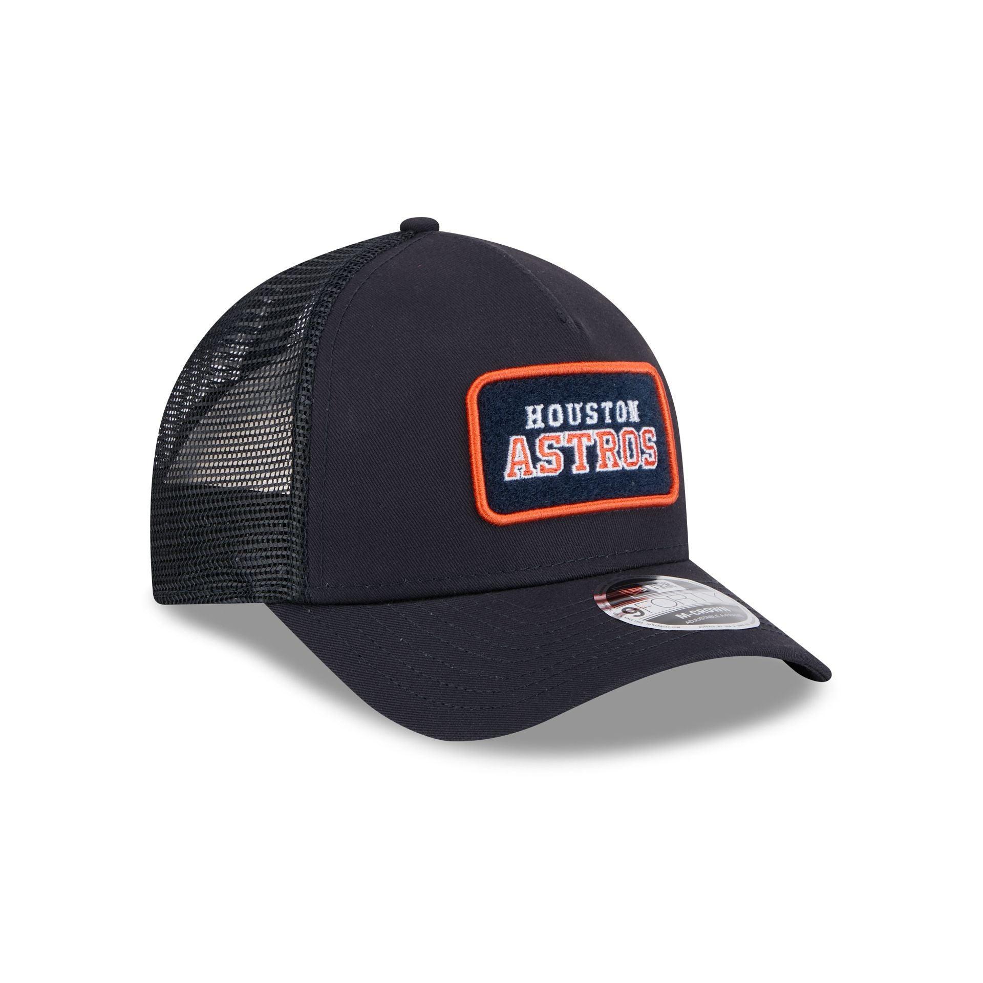 Houston Astros Tonal Patch 9FORTY M-Crown A-Frame Trucker Hat Male Product Image