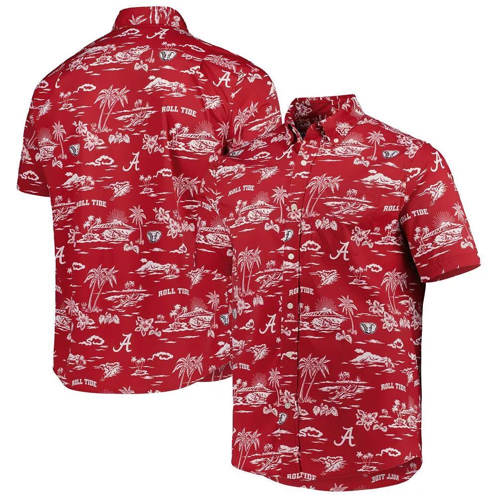 Men's Reyn Spooner Crimson Alabama Crimson Tide Classic Button-Down Shirt, Size: XL, Red Product Image