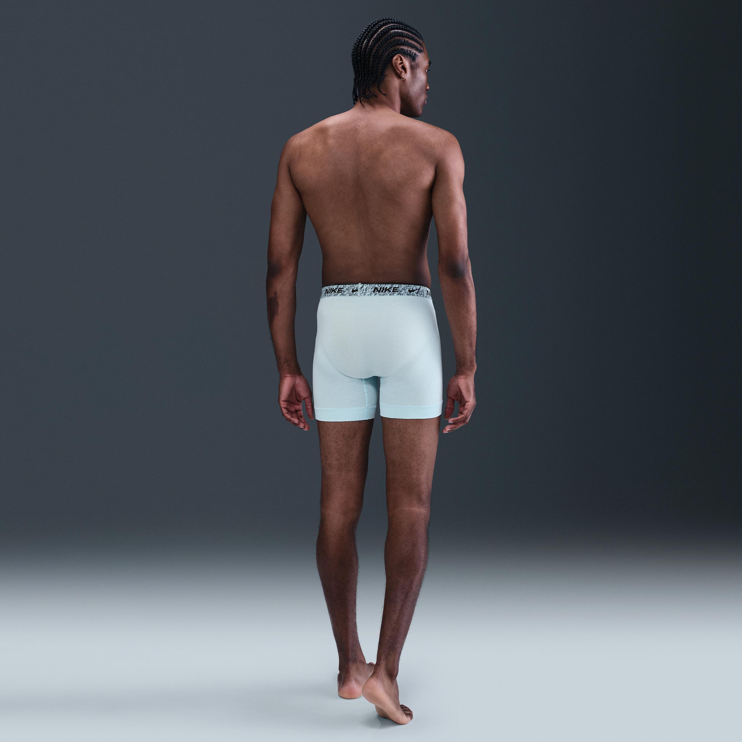 Nike Men's Dri-FIT Essential Cotton Stretch Boxer Briefs (3-Pack) Product Image