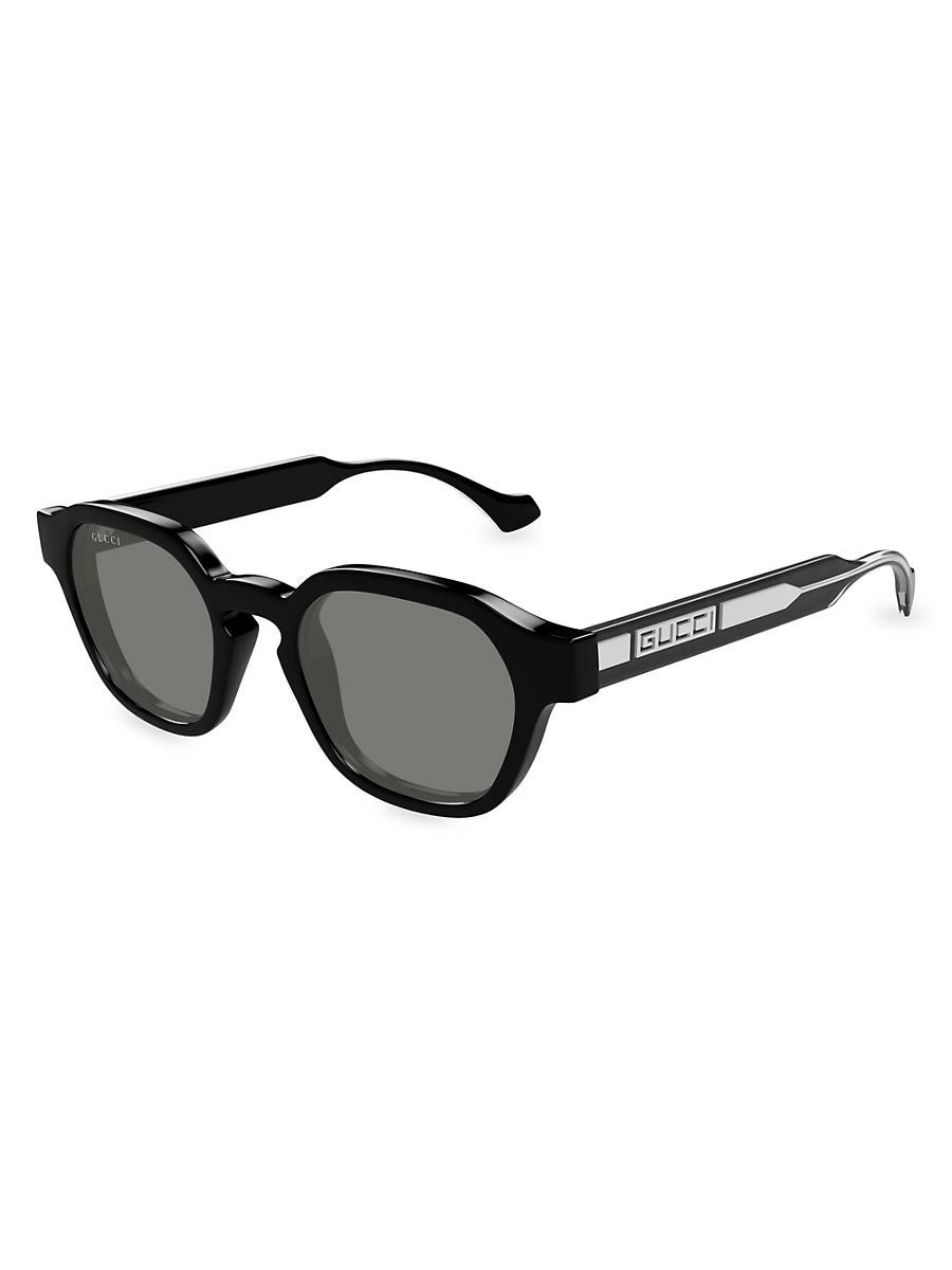 Men's GG1730SM Plastic Square Sunglasses Product Image