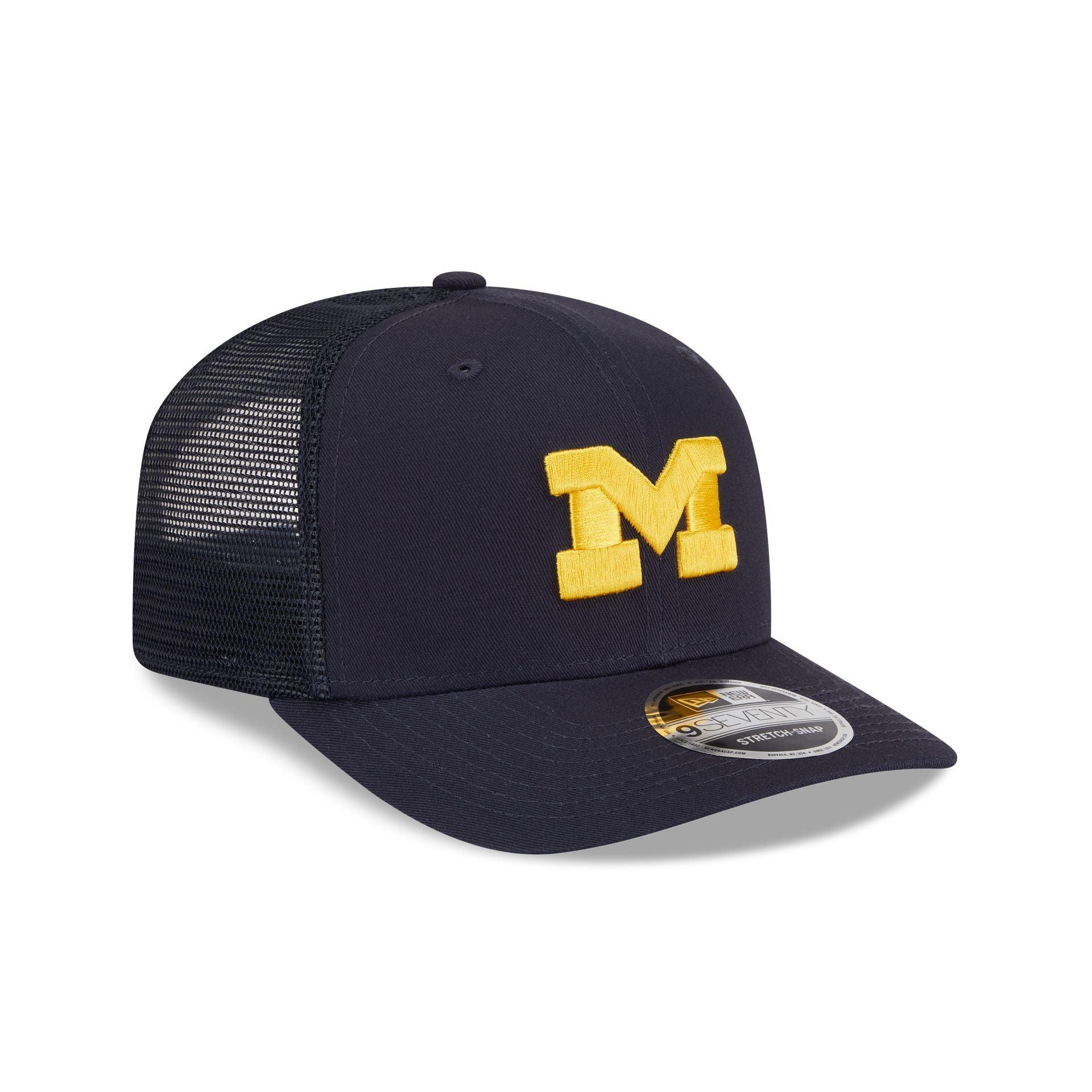 Michigan Wolverines Simple 9SEVENTY Trucker Hat Male Product Image