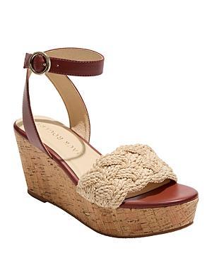 Jack Rogers Womens Dumont Woven Rope Wedge Sandals Product Image