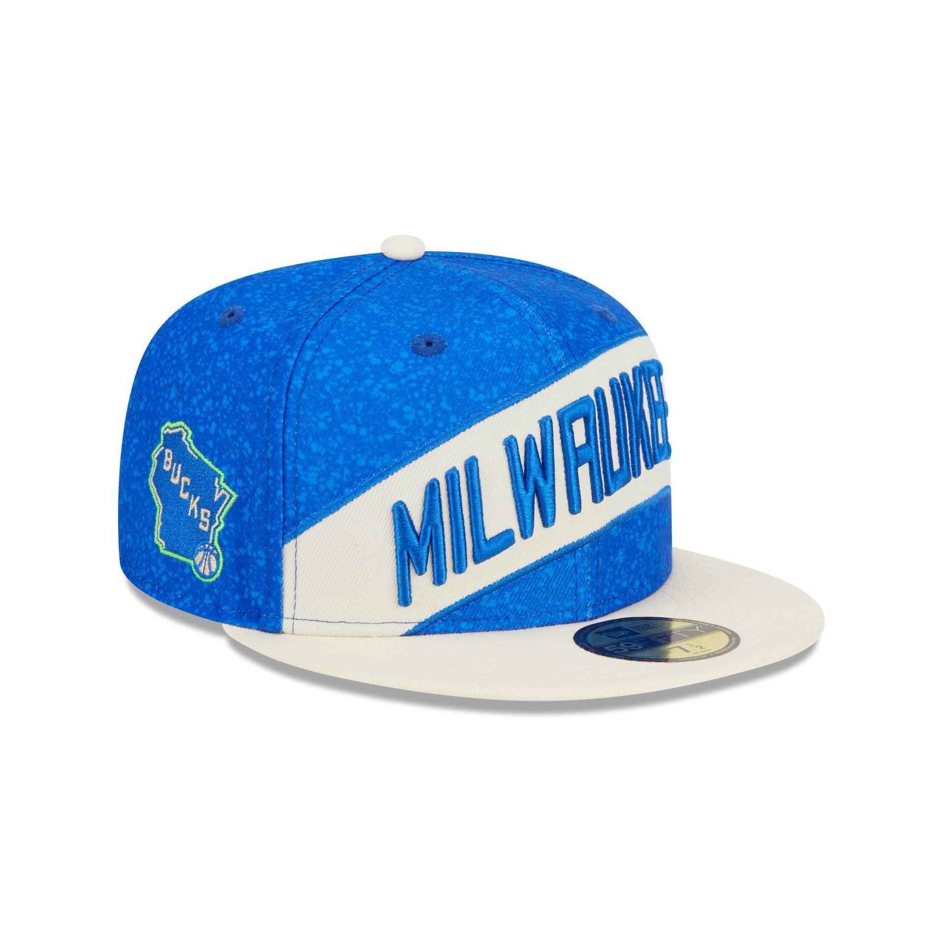 Milwaukee Bucks 2023 City Edition 59FIFTY Fitted Hat Male Product Image