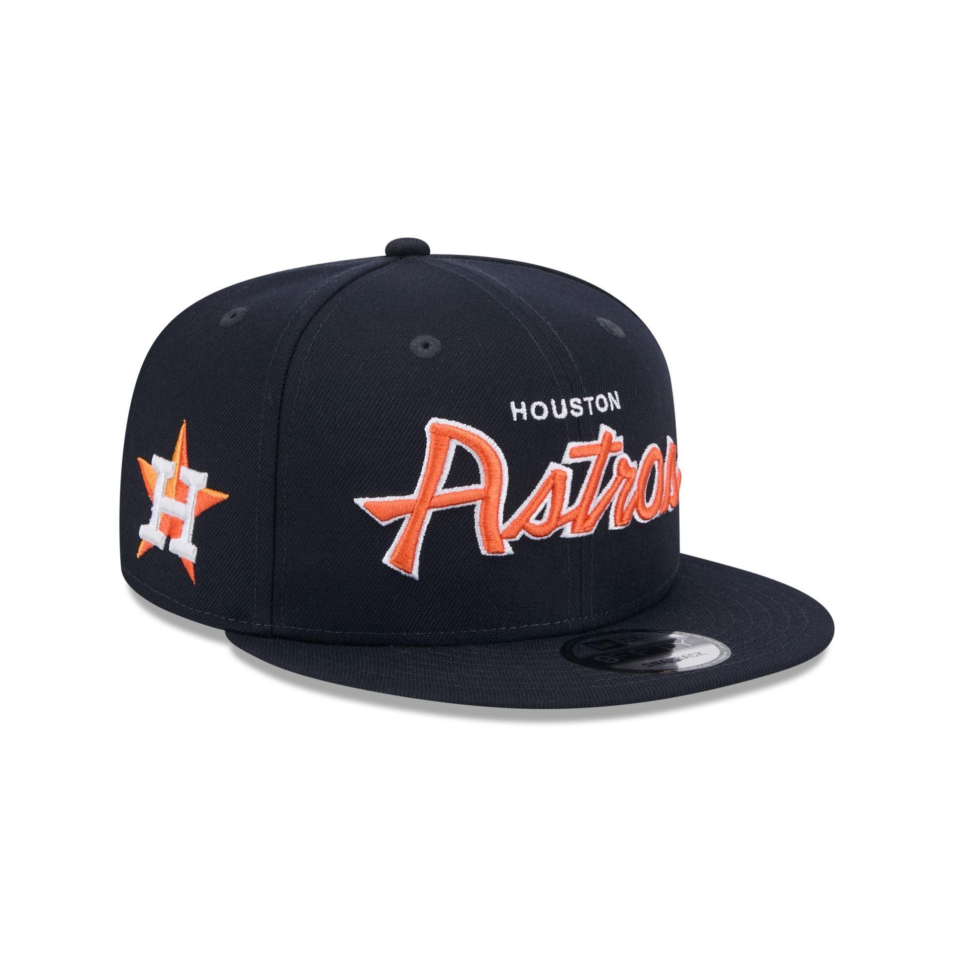 Houston Astros Wordmark 9FIFTY Snapback Hat Male Product Image