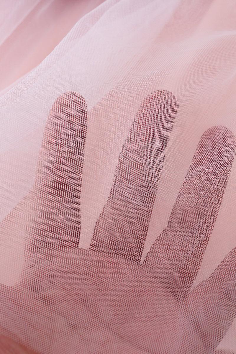 Purple princess embroidery ruffle dress Product Image