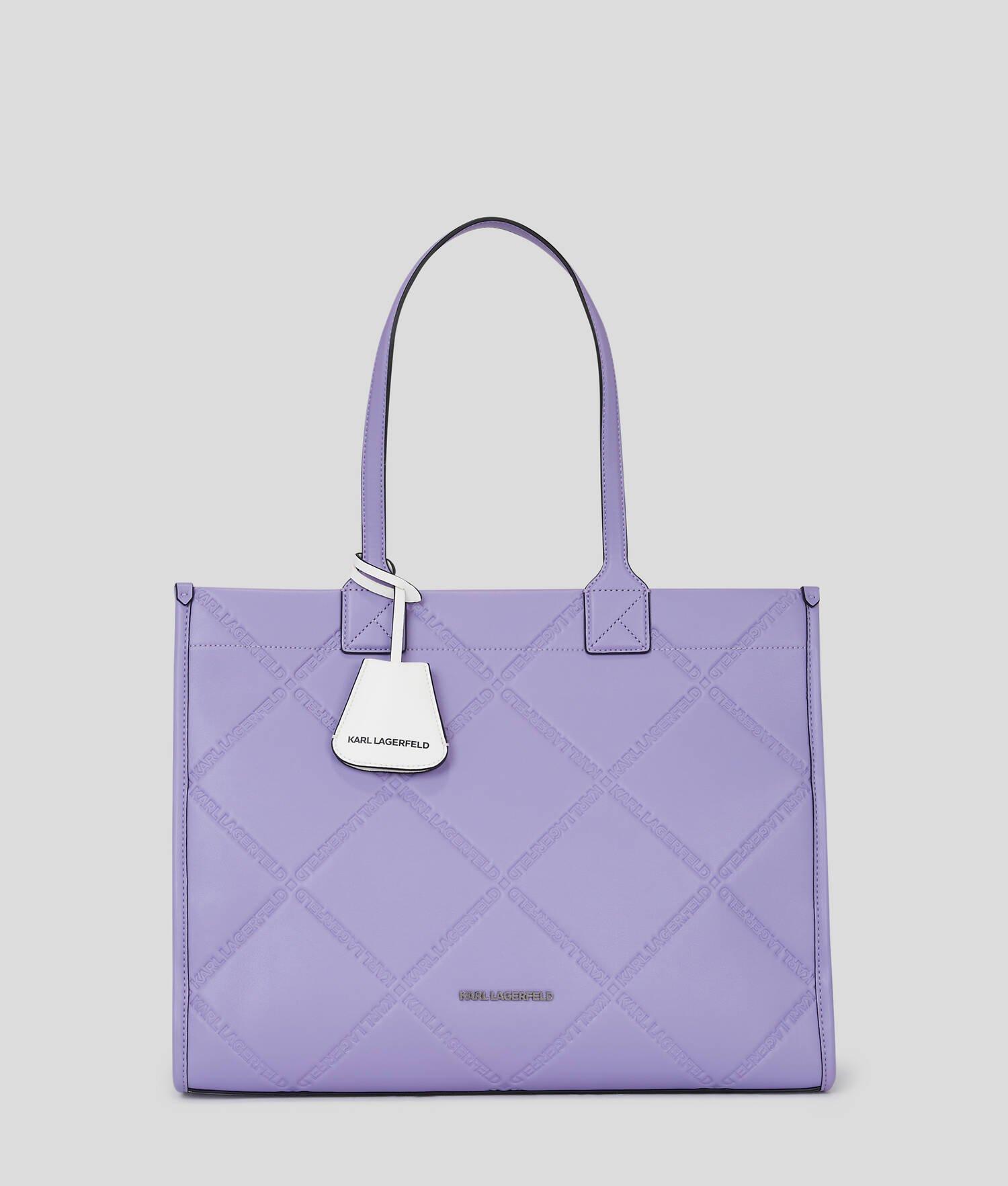 K/SKUARE EMBOSSED LARGE TOTE BAG Product Image