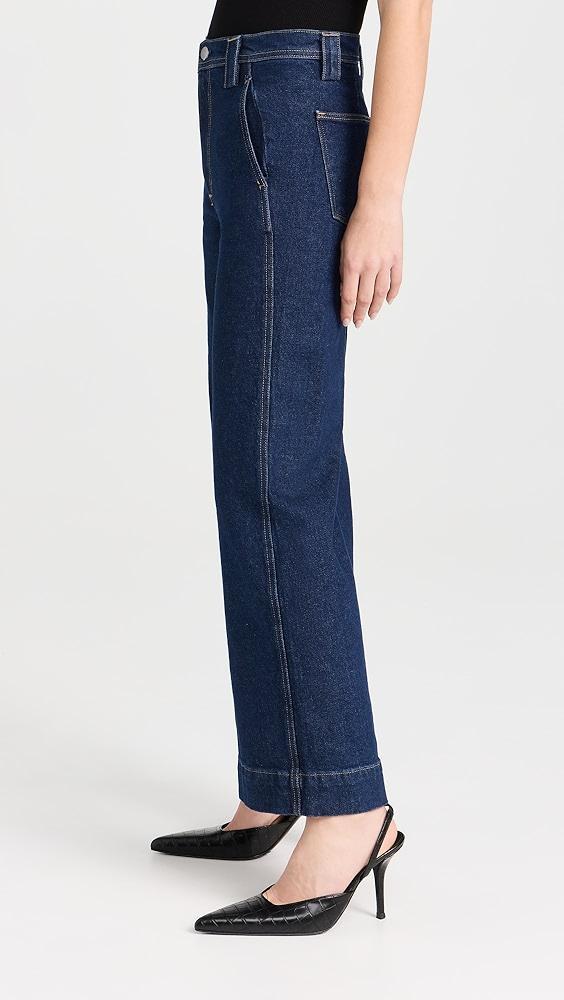 Joe's Jeans The Avery Wide Leg Ankle Jeans | Shopbop Product Image