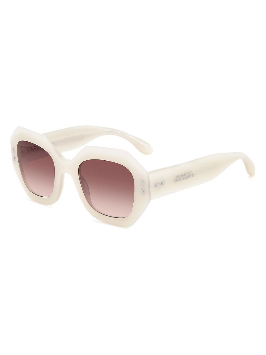 Womens 52MM Square Sunglasses Product Image