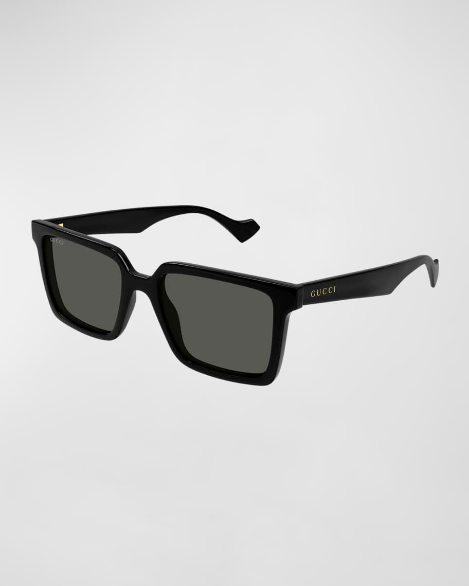 Men's Acetate Rectangle Sunglasses Product Image