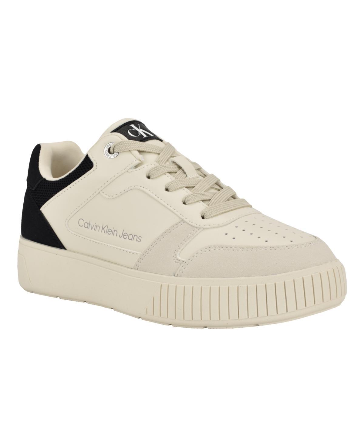 Calvin Klein Womens Womens Ahliah Sneaker - Neutral - 6.5 Product Image