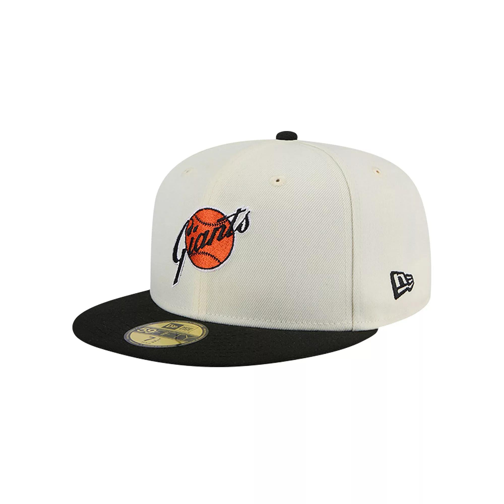 Men's New Era White San Francisco Giants Cooperstown Collection Alternate Chrome 59FIFTY Fitted Hat,  Product Image