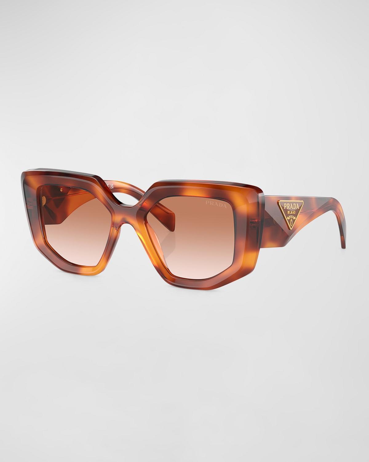 Prada Symbole Geometric Sunglasses, 50mm Product Image