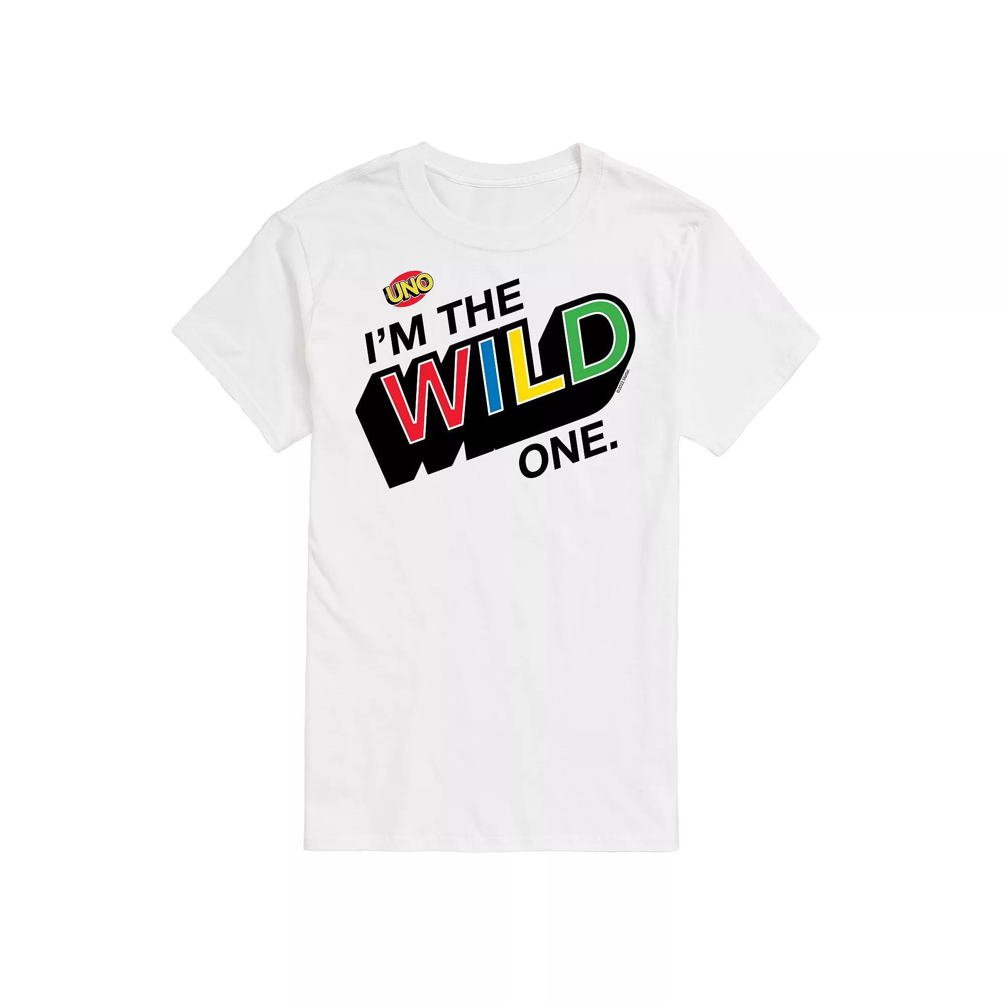 Big & Tall UNO Im The Wild One Tee, Men's,  Product Image