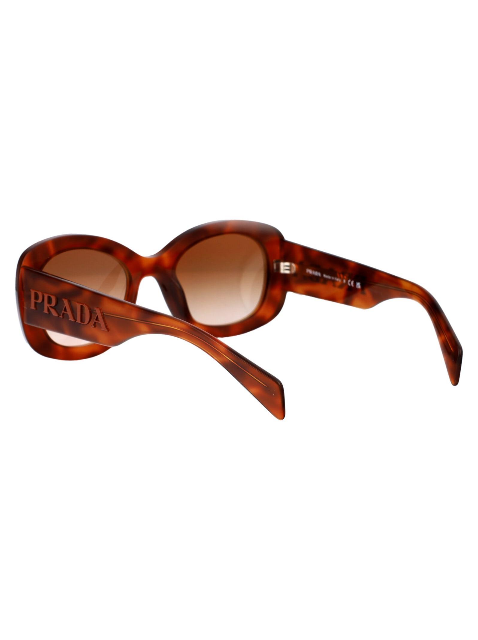 PRADA Sunglasses 0 Pr A13 S 18 R70 E In 18r70e Cognac Tortoise Product Image