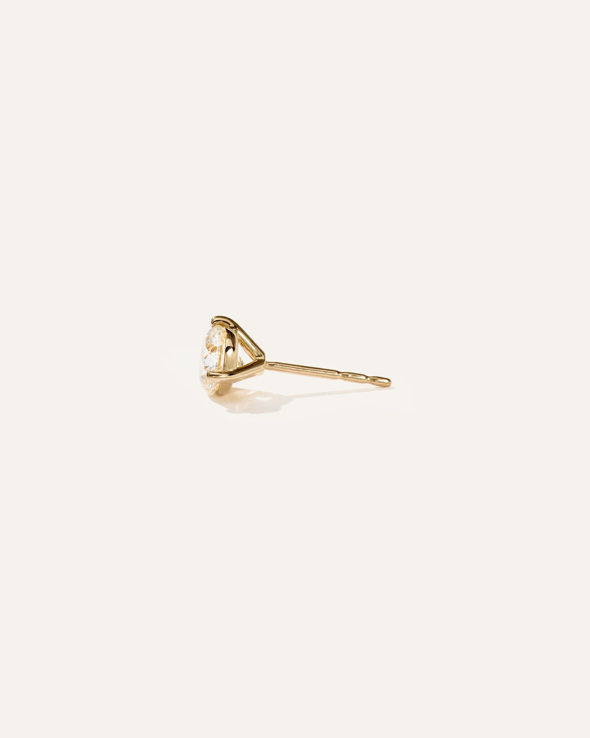 Quince | Women's 14K Gold Lab Grown Diamond Martini Studs Product Image