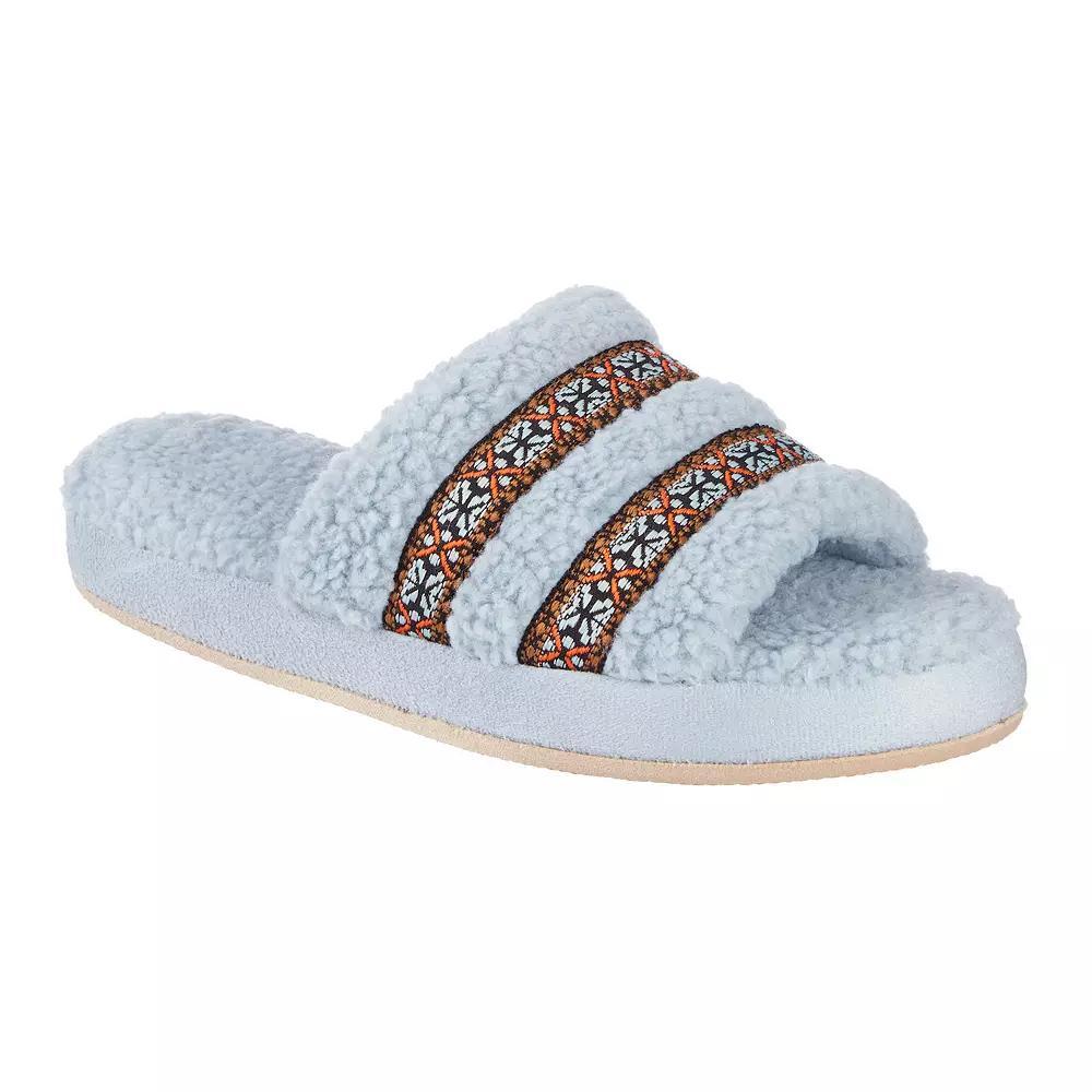 isotoner Clara Memory Foam Women's Slide Slippers,  Product Image