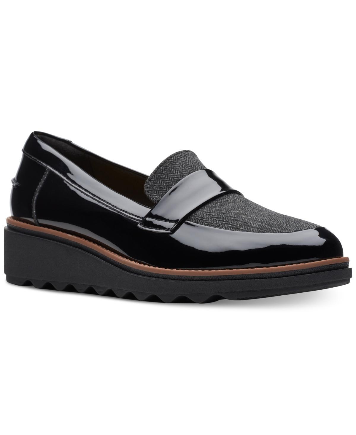 Clarks Sharon Gracie Womens Leather Loafers Product Image