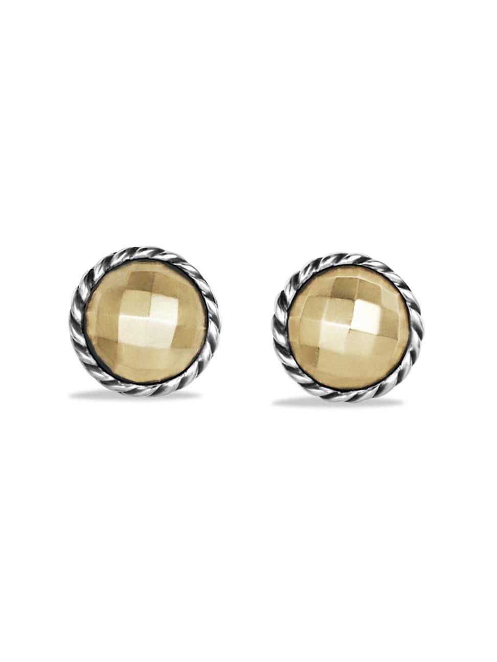 David Yurman Chatelaine Earrings with 18K Gold Product Image