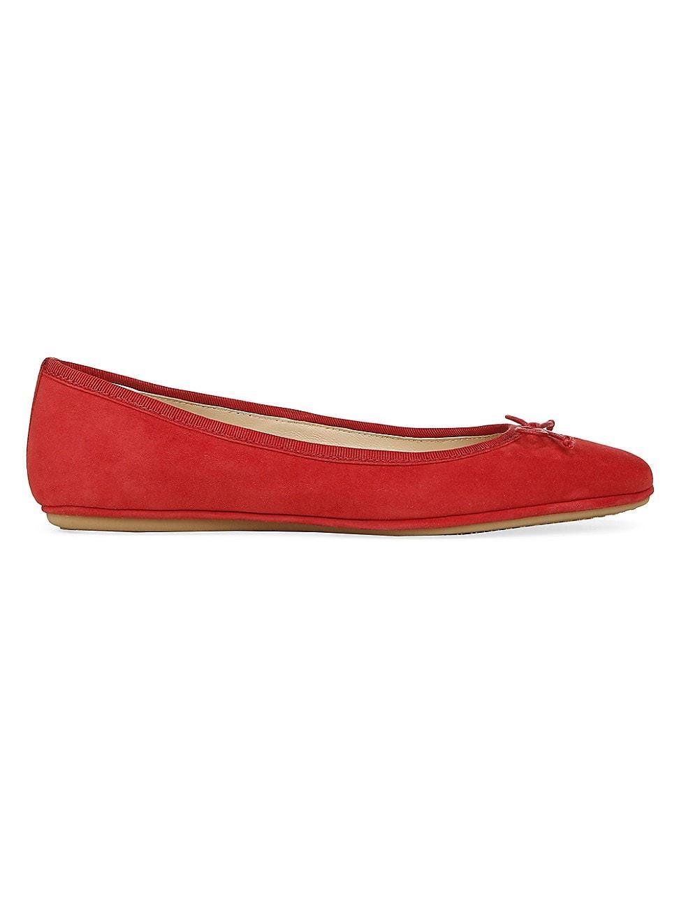 Veronica Beard Womens Beatrix Slip On Bow Ballet Flats Product Image