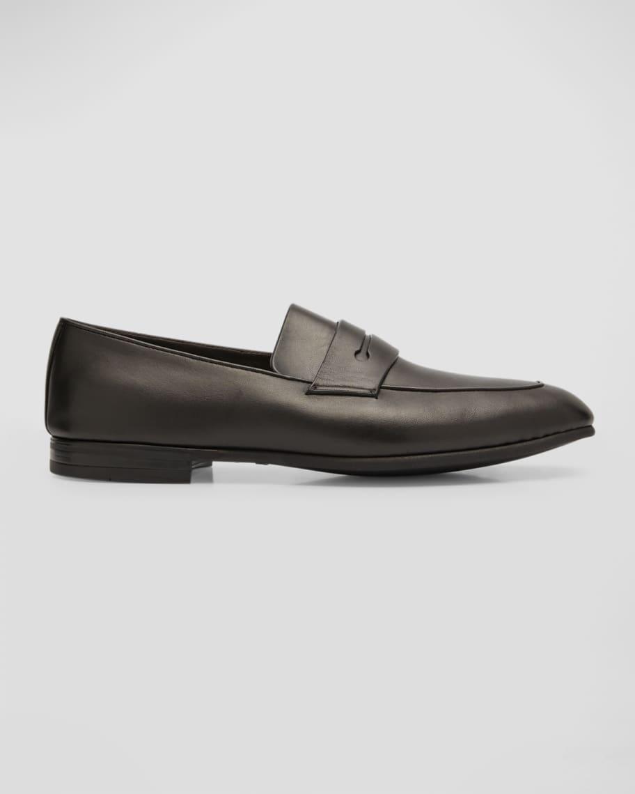 Men's Lasola Leather Penny Loafers Product Image