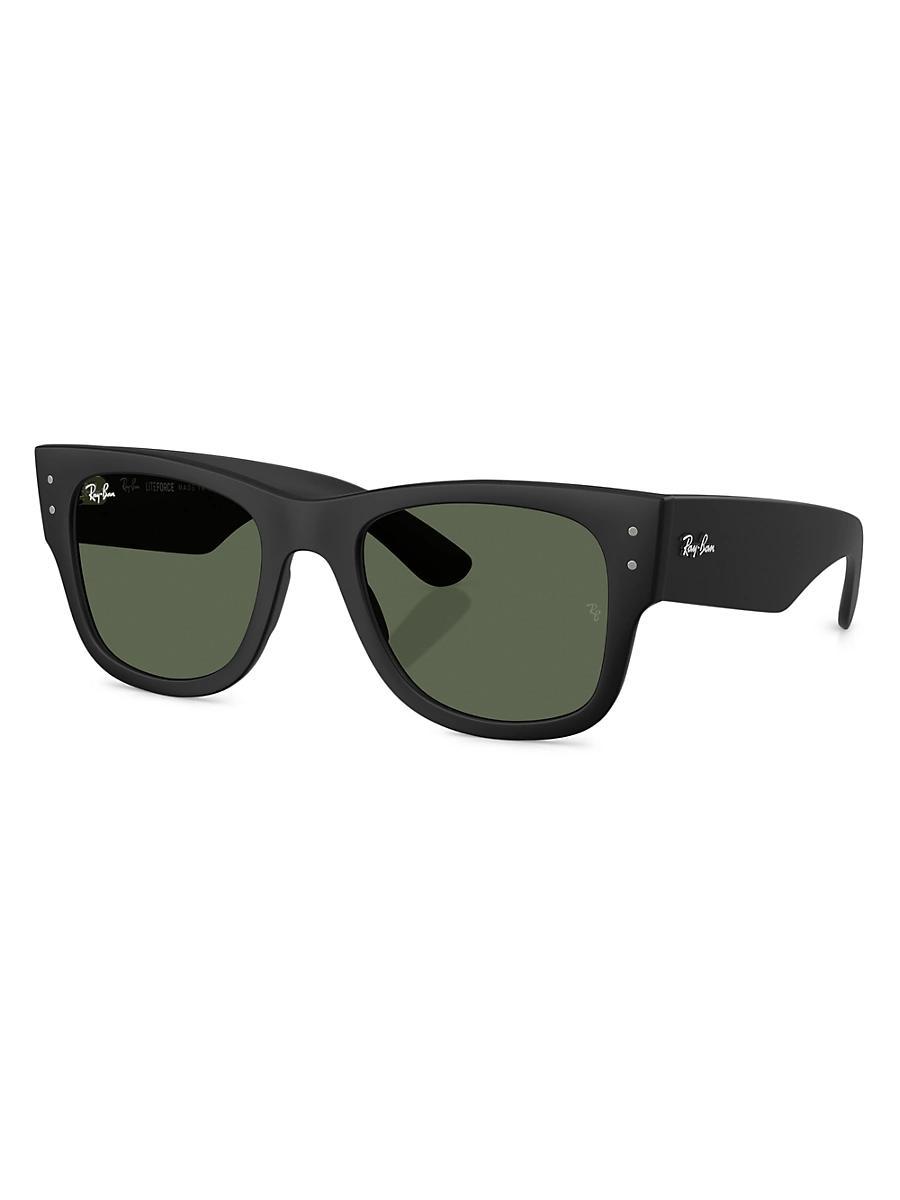 Beveled Acetate Rectangle Sunglasses Product Image