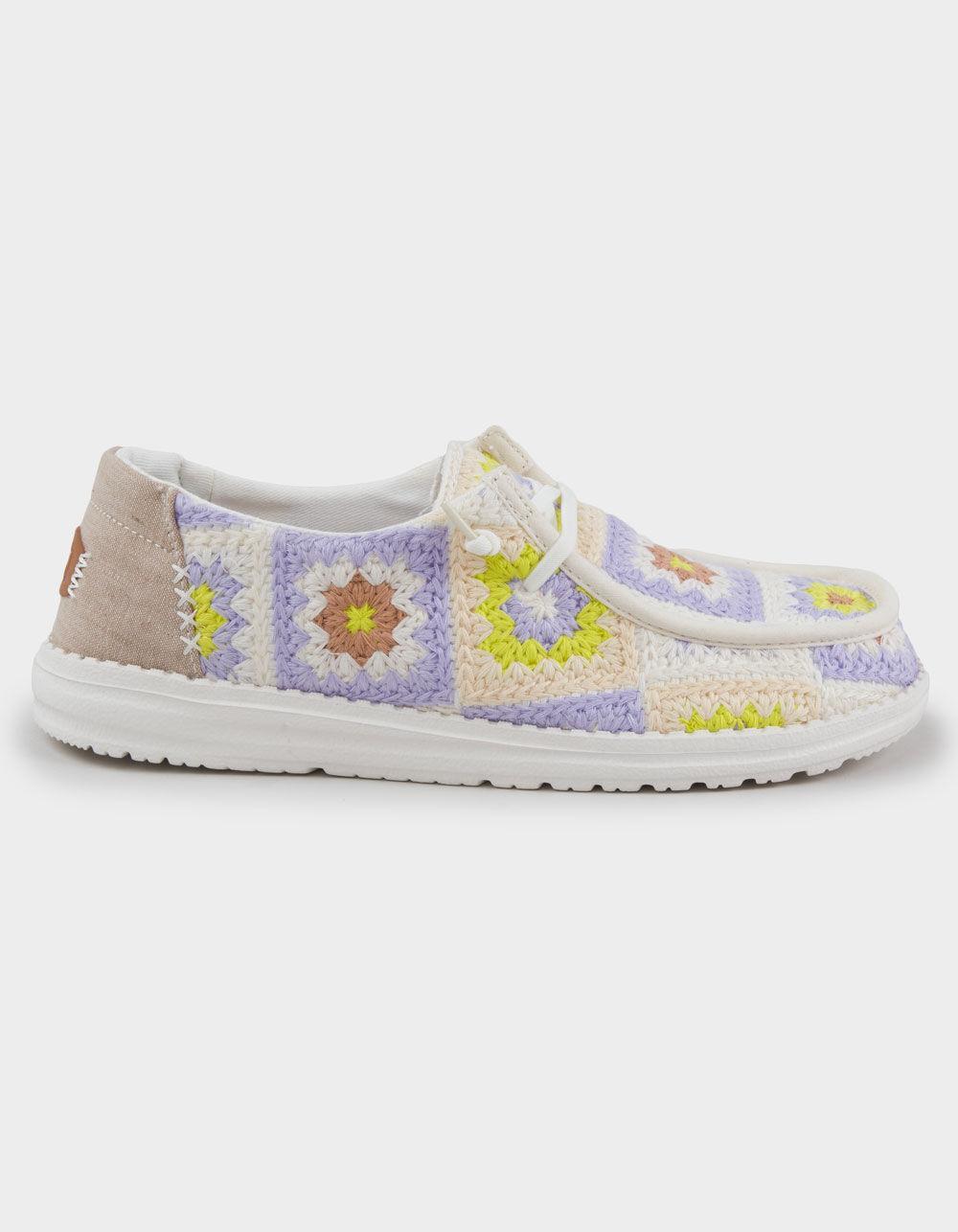 HEY DUDE Wendy Cottage Crochet Womens Shoes Product Image