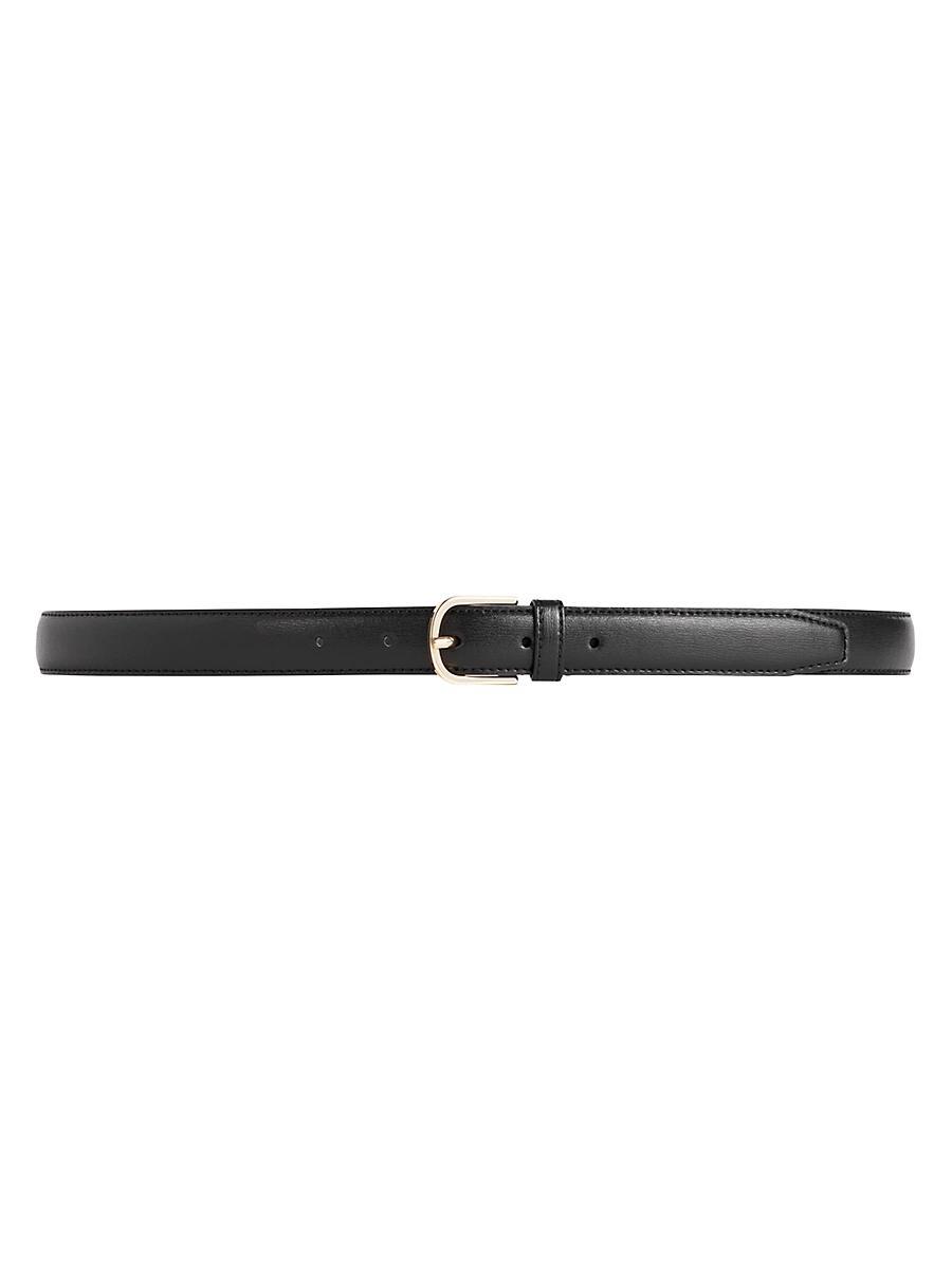 Womens Slim Trouser Leather Belt Product Image