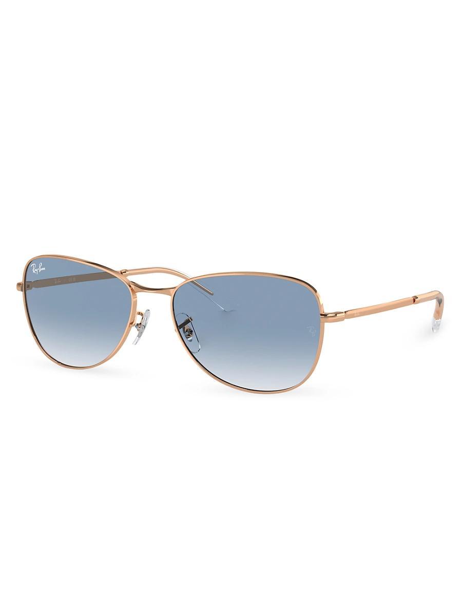 Prada Womens PR A13S 54mm Oval Sunglasses Product Image